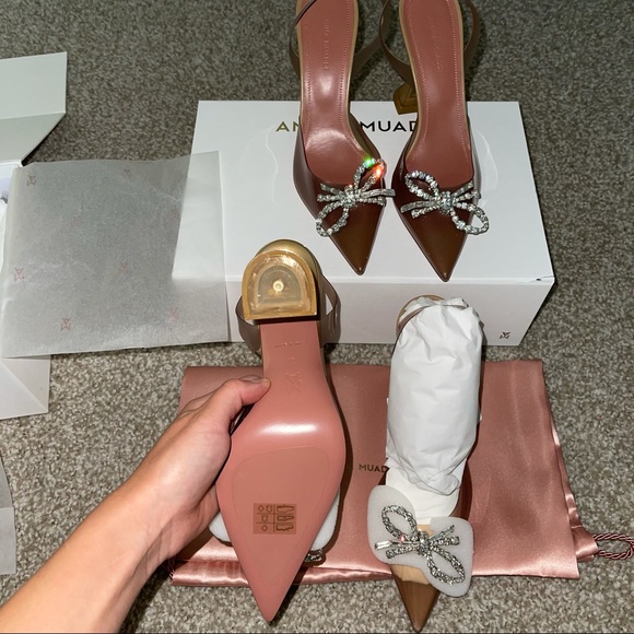 ❌SOLD❌ Amina Muaddi Rosie PVC Pumps - Picture 12 of 16